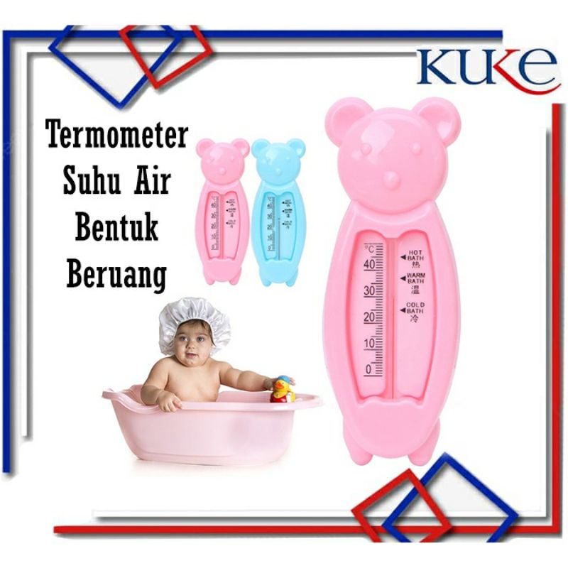 Termometer air ini punya desain menarik berbentuk kartun.