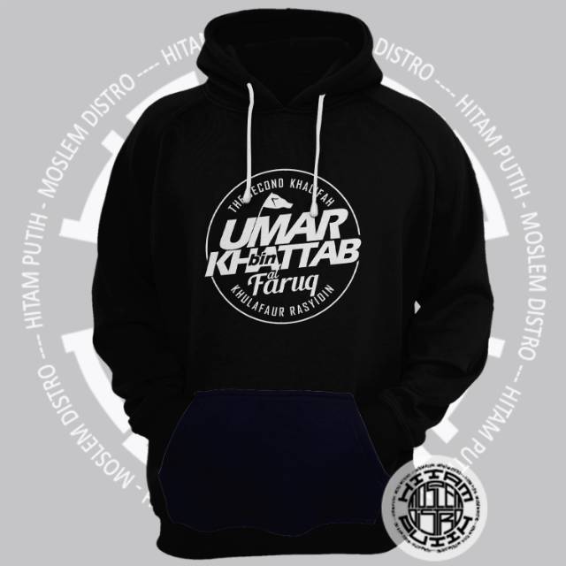 Sweater Muslim Umar Bin Khattab Jaket Muslim Pria