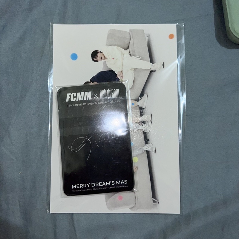 BOOKED FCMM X NCT DREAM XMAS EVENT PT 2 PHOTOCARD SET ONLY PC JAEMIN JENO RENJUN CHENLE JISUNG NO OU