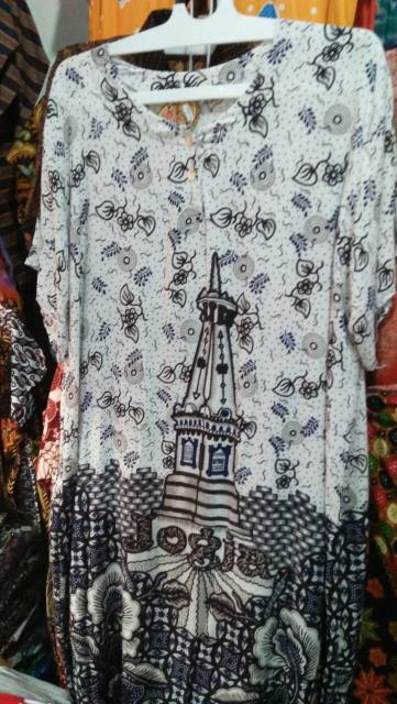 TERMURAH! DASTER BATIK UKURAN JUMBO LENGAN PANJANG DAN PENDEK - SOUVENIR UNIK JOGJA BEST SELLER