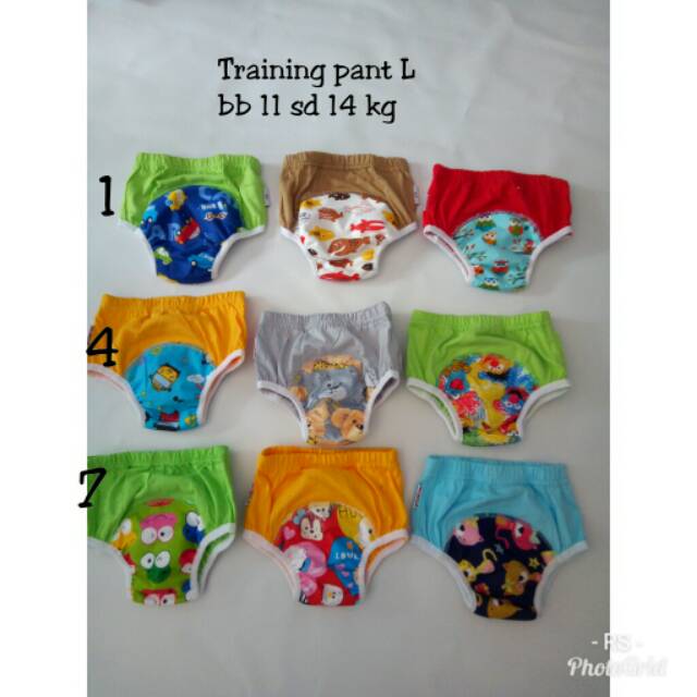 Training pant klodiz m , l , xl , xxl / toilet training