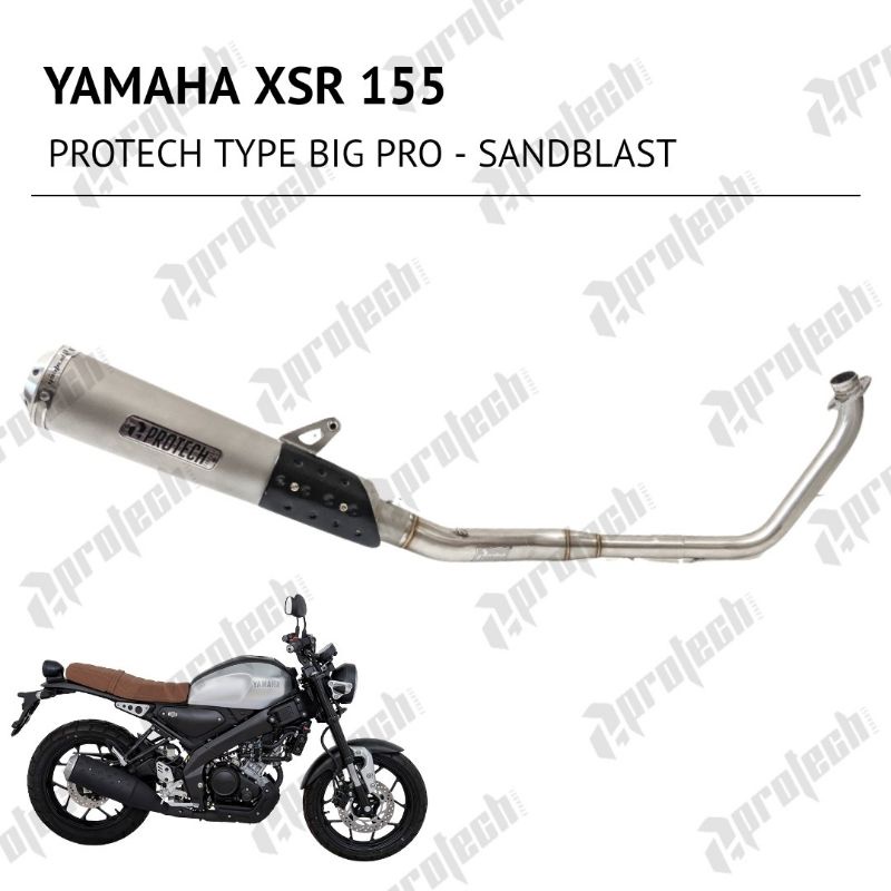 Yamaha XSR155 — Big Pro · Sandblast — foto 2
