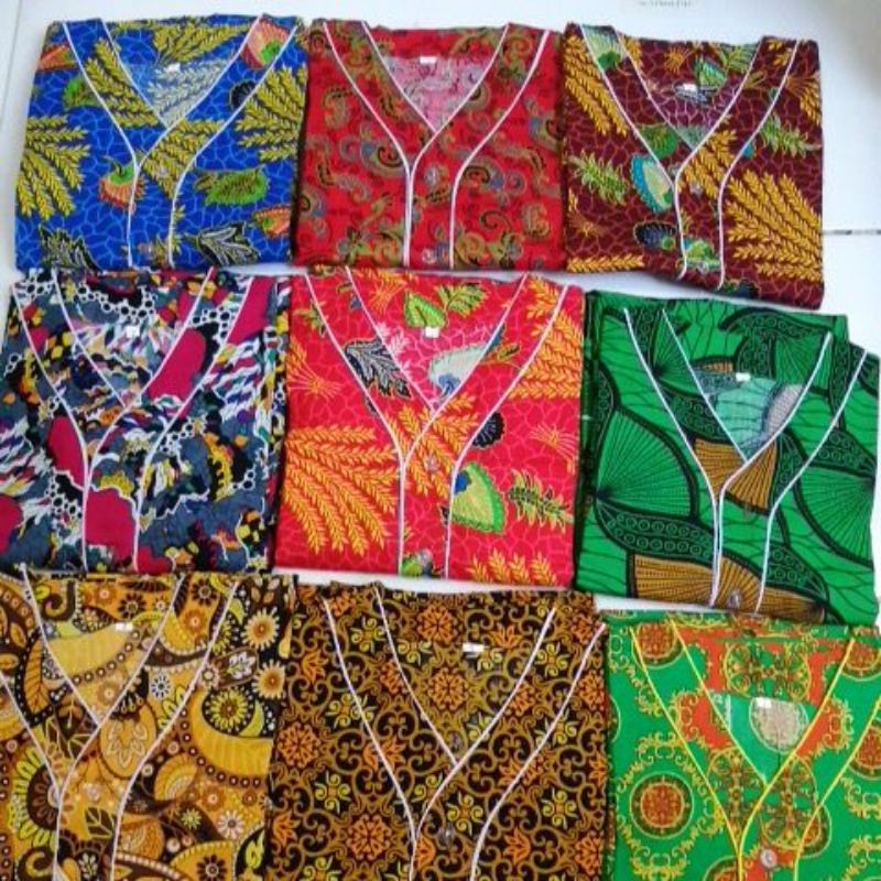 SIZE 7 piyama batik anak baju tidur bagan siapi api