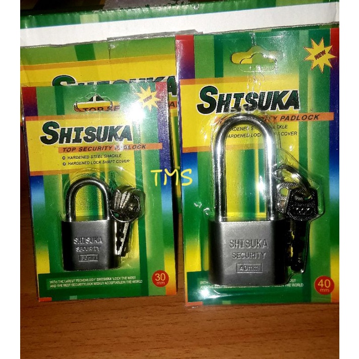 Gembok pagar anti karat leher panjang 30mm/ gembok motor anti karat