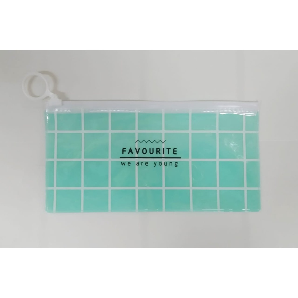 ❤️GTB❤️ Tempat Pensil unik motif Transparan Sumikko Gurashi motif zipper R444-4