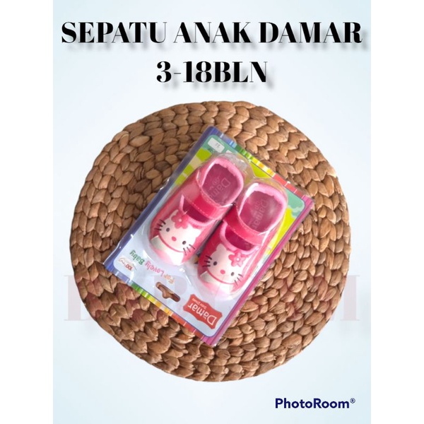 SEPATU BAYI PREWALKER 3-18BULAN MOTIF CEWEK DAN COWOK || SEPATU ANTI SELIP ANAK MERK DAMAR