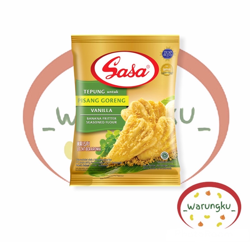 SASA Tepung Pisang Goreng 75gr Rasa Vanilla