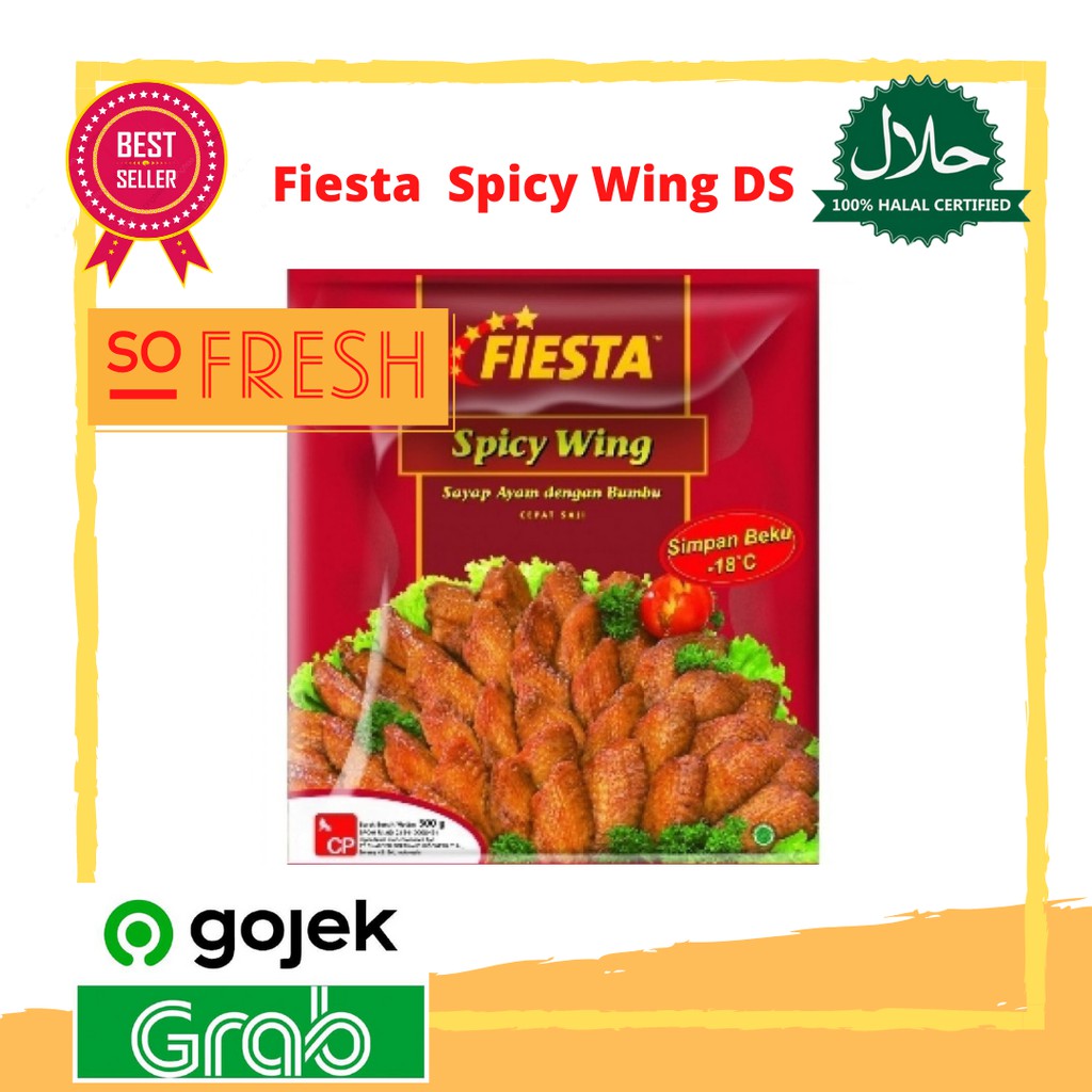 

Fiesta Spicy Wing 500 gr DS