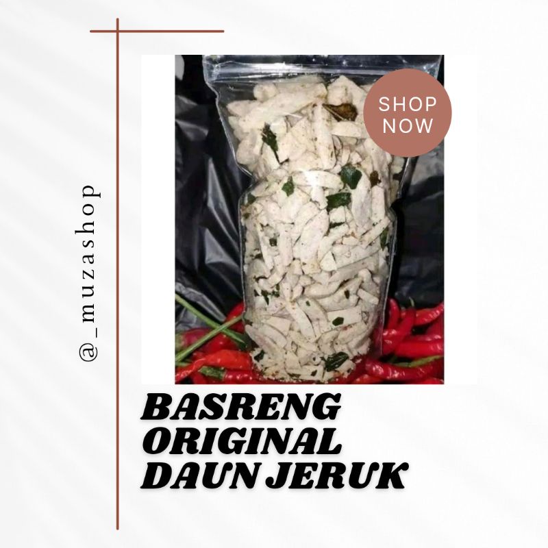

Basreng original premuim daun jeruk