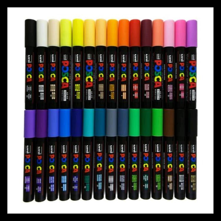 

Big Sale Murah Uni Posca Waterbased Paint Marker Pc-5M - Medium Point Elegan Terbaru