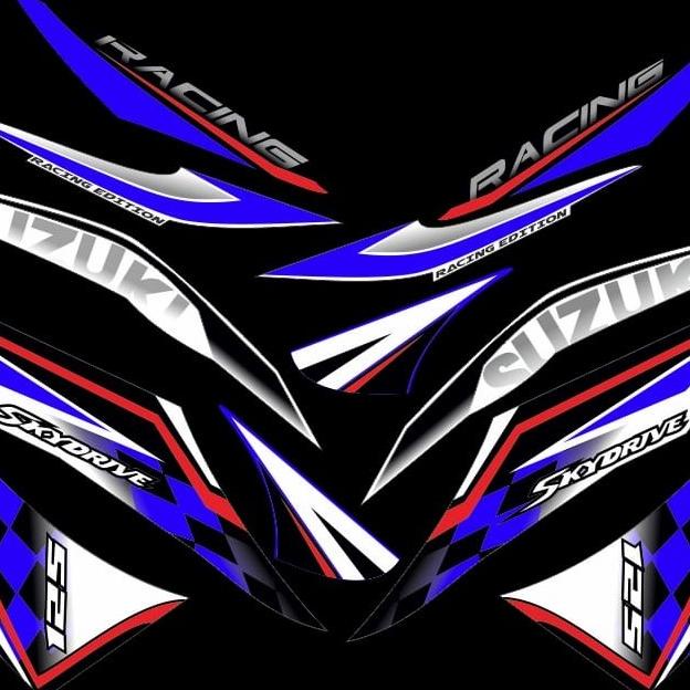@#@#@#] striping sticker stiker suzuki skydrive