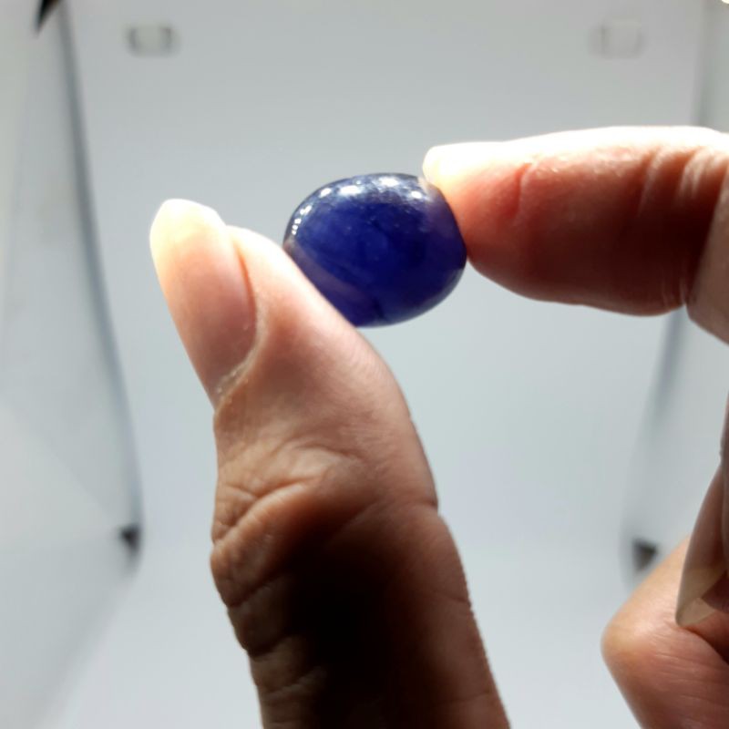 batu permata blue saphire natural blue safir ceylon
