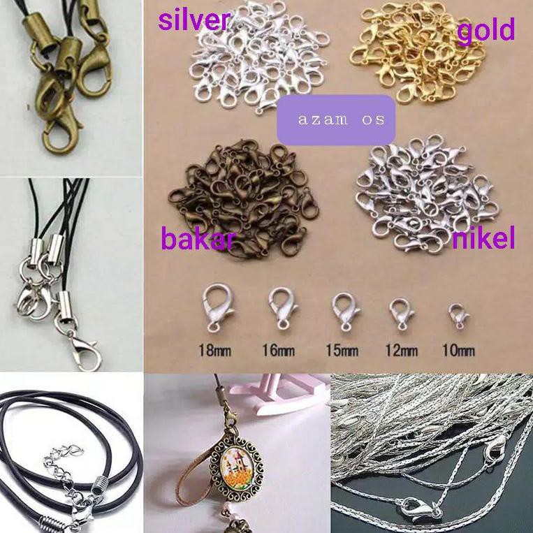 

1.1 Flash Sale kokot udang/loabster clabs gold silver bakar 50pcs