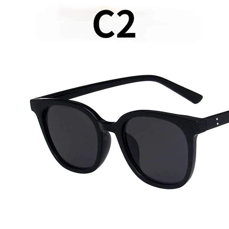 (YUZHU) COD Kacamata Cat Eye Warna Retro Fashion Korea untuk Wanita