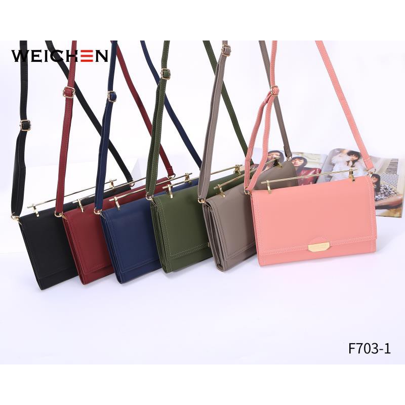 DEJI - TasSlempang + Dompet Forever Young / Dompet Wanita / Tas HP / Tas Import Batam