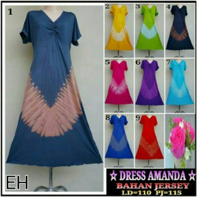 Daster bali bahan jersey