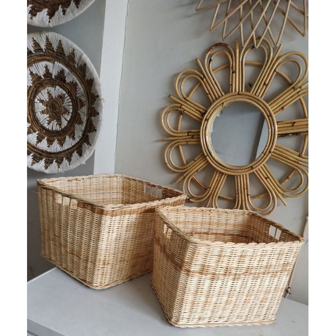 keranjang rotan set