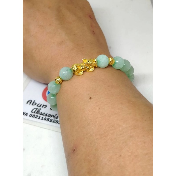 Gelang Batu Giok Taiwan Pixiu