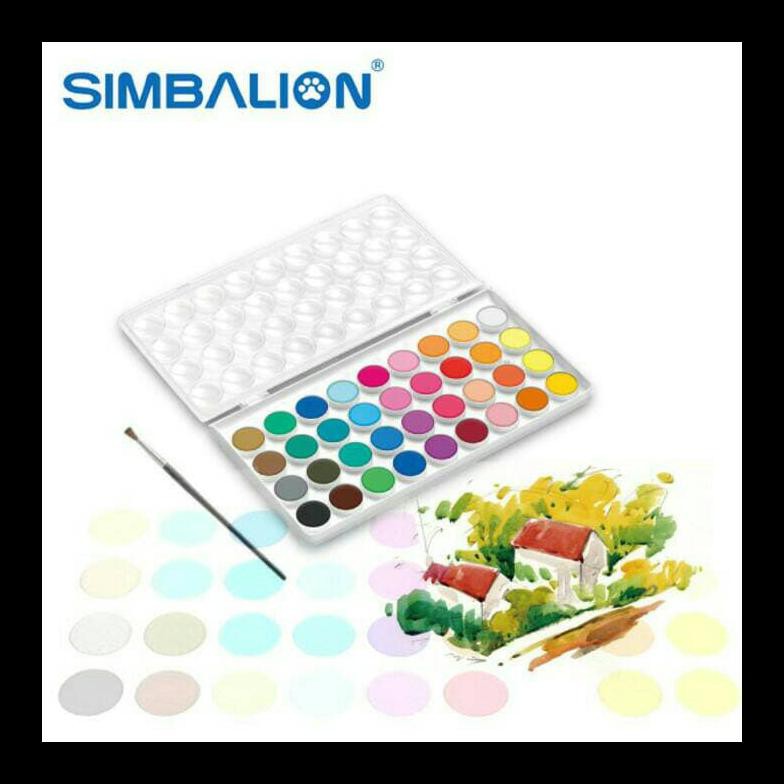 

BARU SIMBALION WATERCOLOR CAKE 36CLR PERALATAN MELUKIS TERMURAH DAN TERBARU