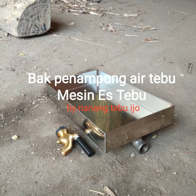 Bak penampung es tebu (mesin es tebu)
