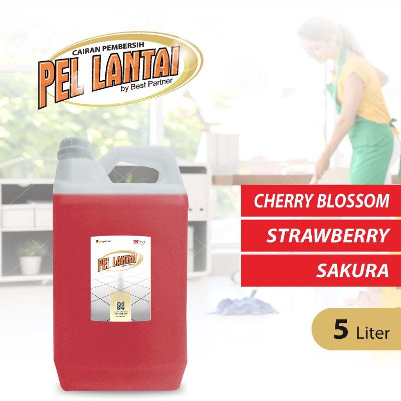 Super pell pembersih lantai aneka aroma kemasan jurigen 5 liter