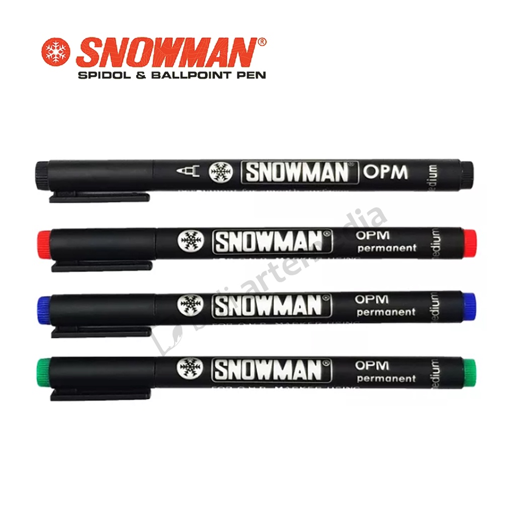 Snowman OHP Permanent Marker OPM / OPF