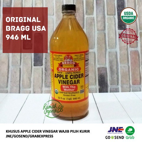 

Free Ongkir Organic Apple Cider Vinegar 946ml By Bragg (Cuka Apel Bragg) Terlaris