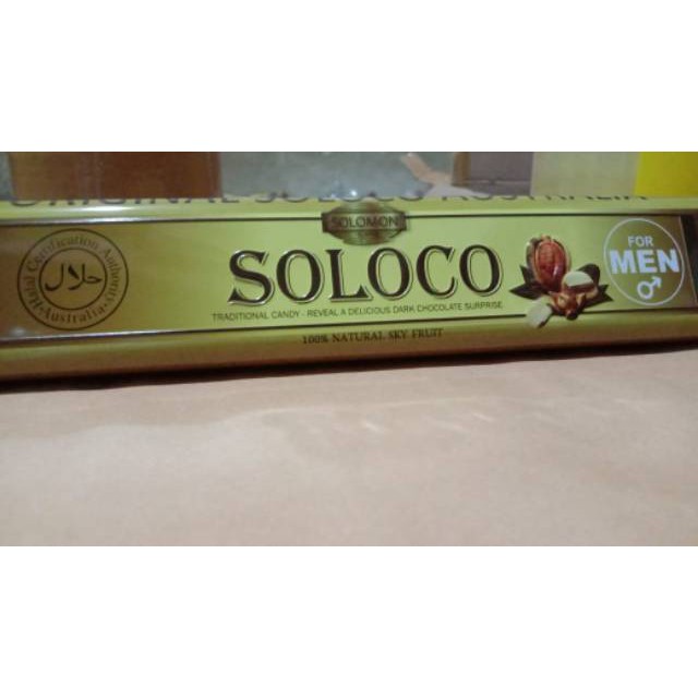 Permen stamina soloco_for men / ladies-candy chocolate reaksi 3-4hari kode valid penambah