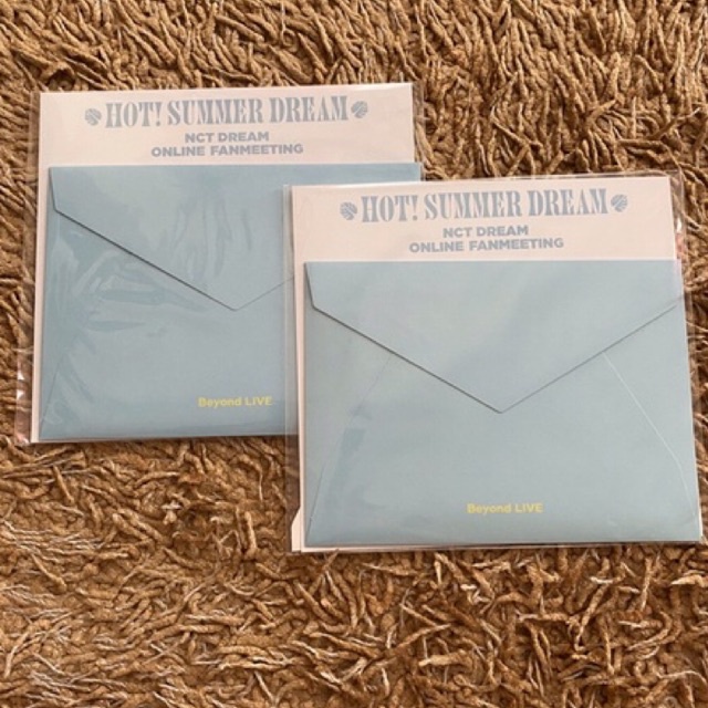 Special AR Ticket NCT Dream Fanmeeting Hot Summer MARK (Sealed)