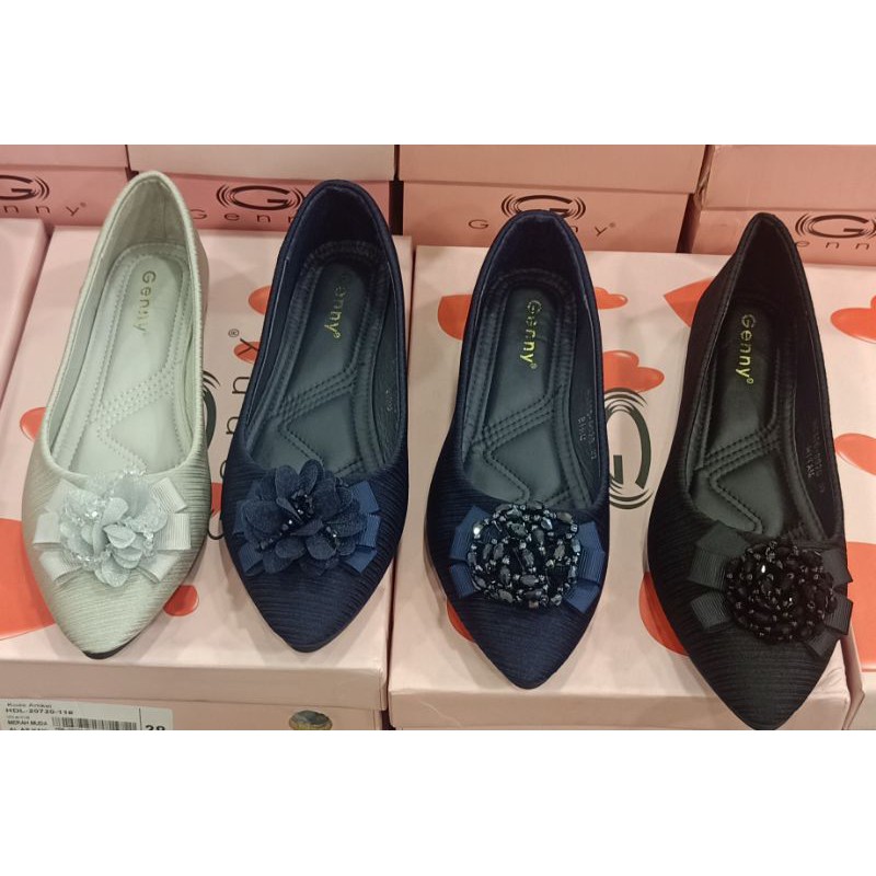 FLAT SHOES WANITA BRAND GENNY