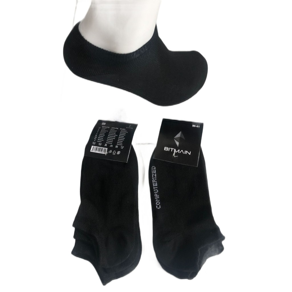 KAOS KAKI MATA KAKI POLOS COMPUTER UNISEX PRIA DAN WANITA BAHAN KATUN SPANDEX/ KAOSKAKI MATA KAKI SEKOLAH