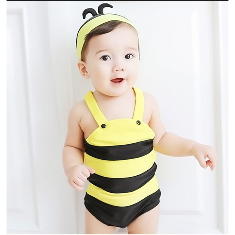 BAJU RENANG ANAK ANIMAL BEE | BAJU RENANG BEE