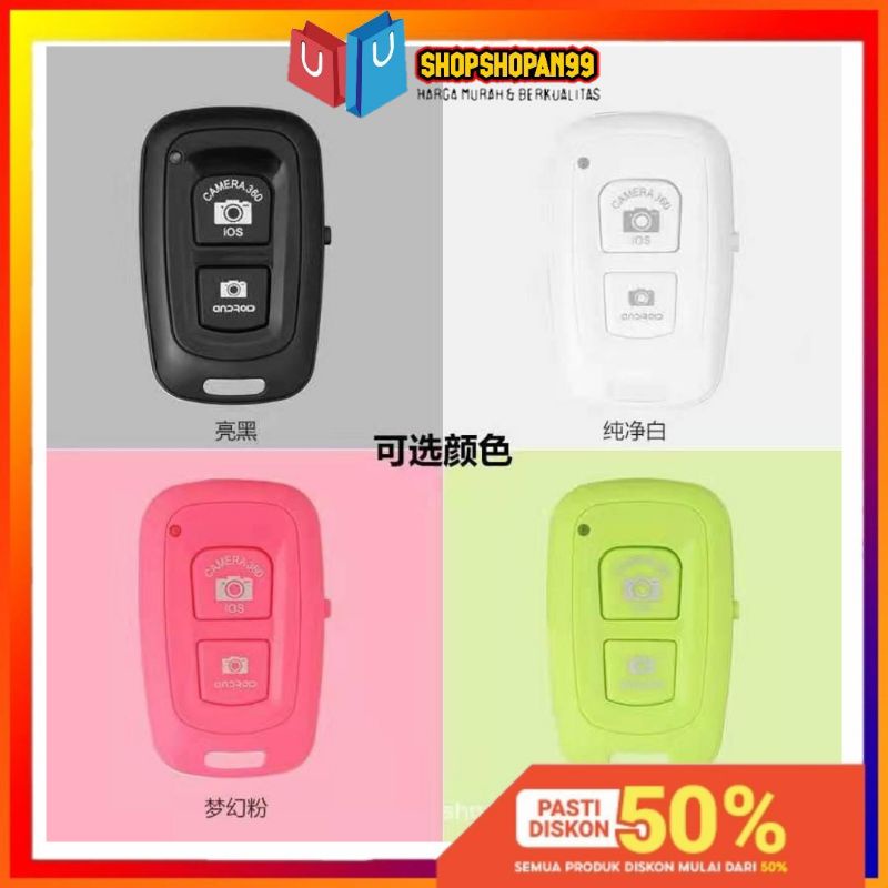 TOMSIS REMOTE SELFIE BLUETOOTH SHUTTER KAMERA HP