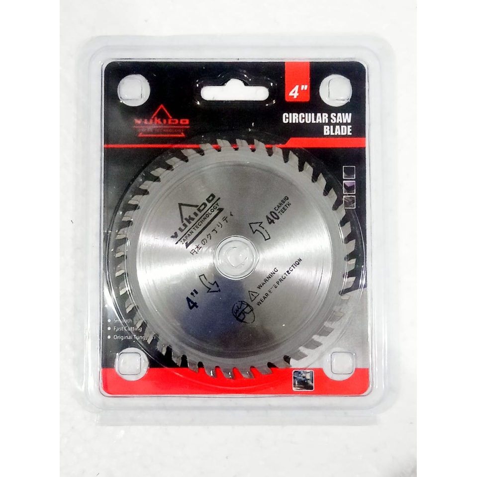 PROMO SHOPEE!!YUKIDO TCT SAW BLADE 4&quot;X40T/MULTI CUTTER