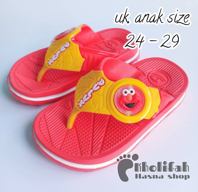 Sandal jepit anak elmo DULUX 293D-1 24-29