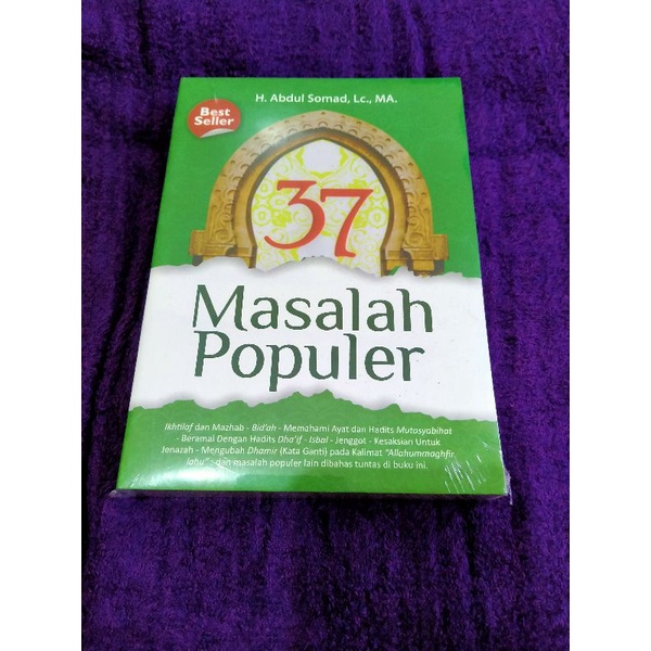 Jual 37 Masalah Populer By Abdul Somad Book Paper Kuning | Shopee Indonesia