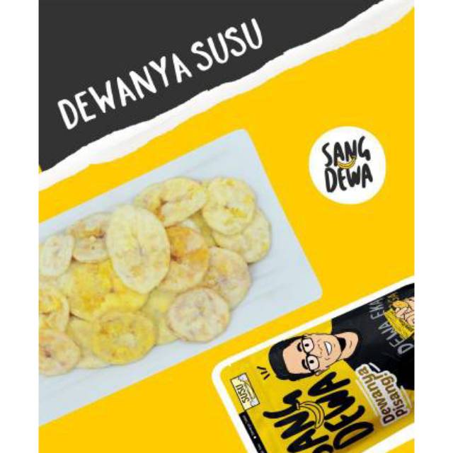 

Sang dewa dewanya pisang cemilan terlaris