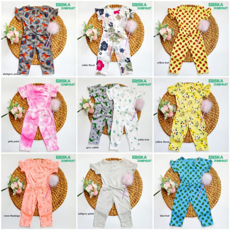 ERISKA JUMPSUIT MOTIF By my bee kids