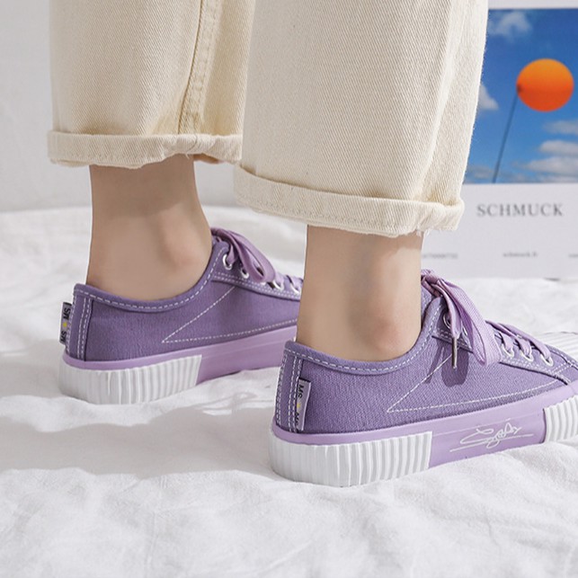 SW16 Sepatu Sneakers Import Wanita Korea Fashion Kanvas Canvas Sport Shoes COD Original
