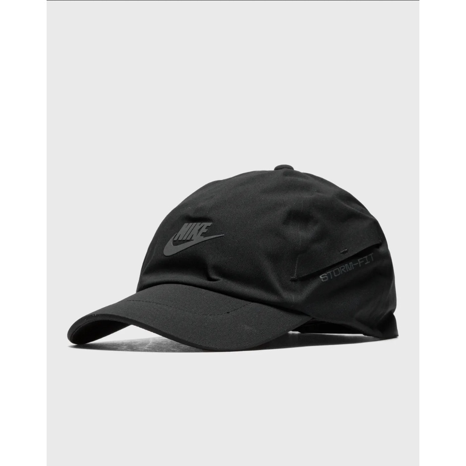 Nike Heritage86 Futura Cap Storm-Fit Black DM8307-010 Waterproof Repellent Topi Original 100%