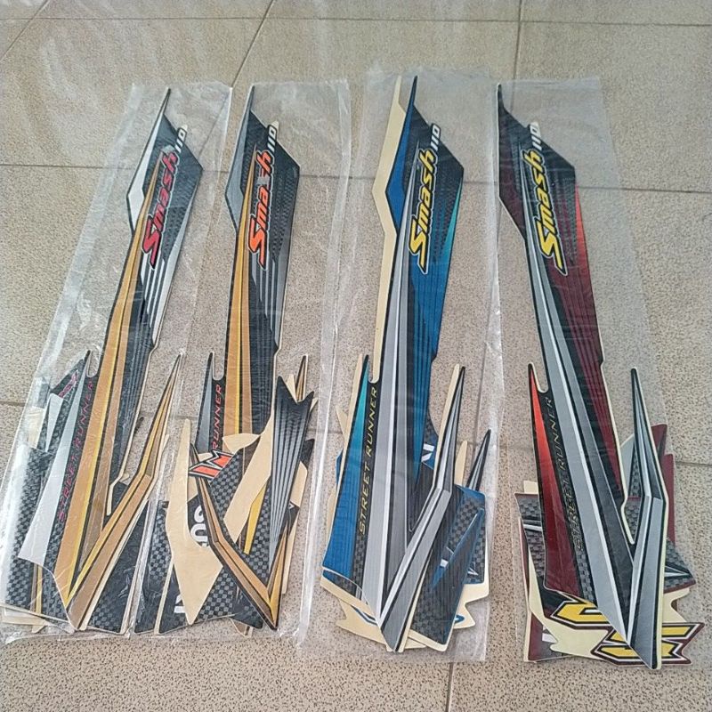 Striping Smash SR tahun 2007