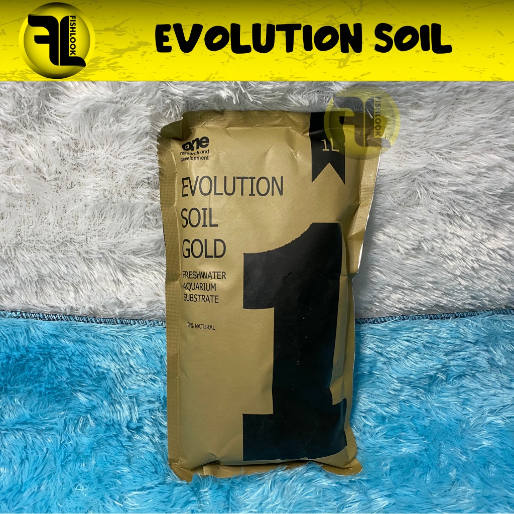 Soil Evolution Aquascape Gold/Platinum 1liter Media Tanam