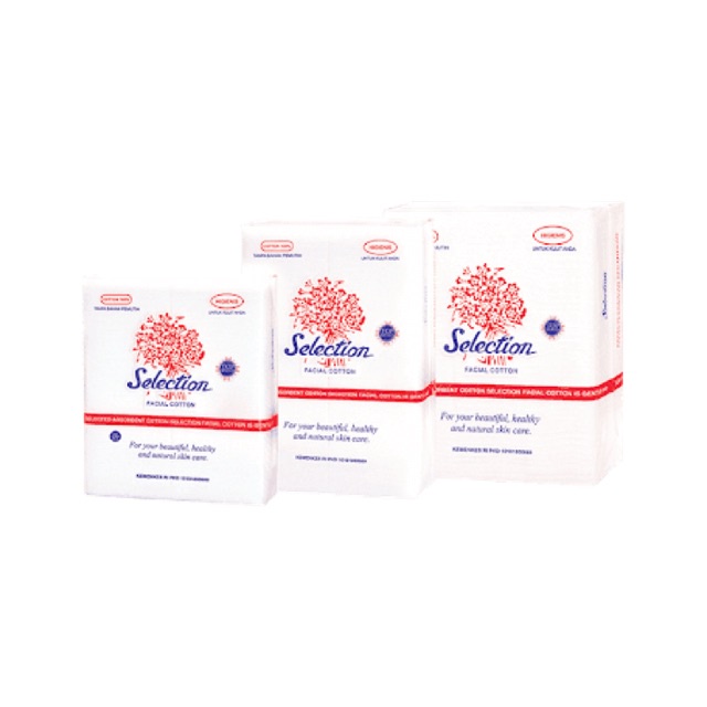 Selection Facial Cotton / Kapas Wajah 35gr / 50gr / 75gr