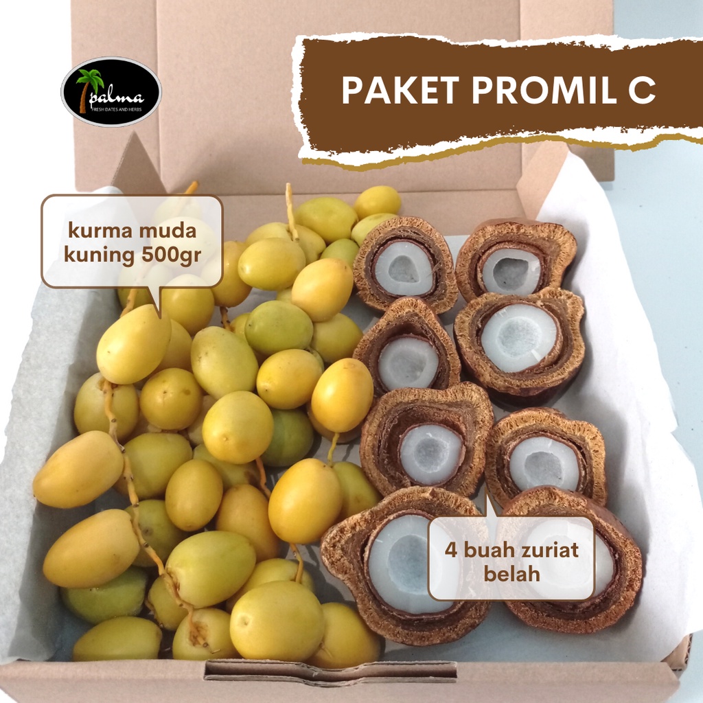 PAKET PROMIL KURMA MUDA DAN ZURIAT TOLONG BACA DESKRIPSI