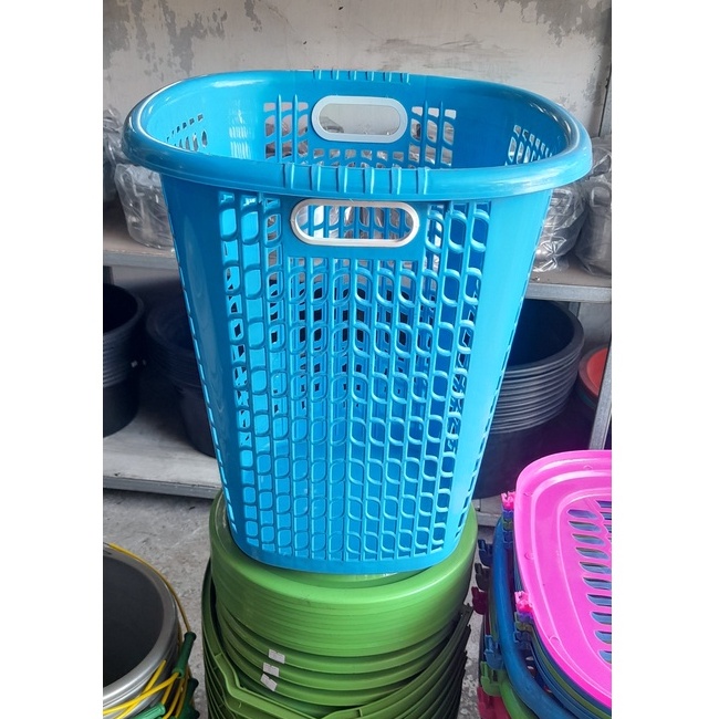 Jual Keranjang Baju Laundry Basket Alpina / Tempat Pakaian Kotor ...