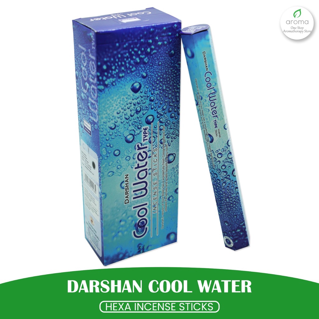 Dupa India (Aromaterapi) Hexa - Darshan Cool Water