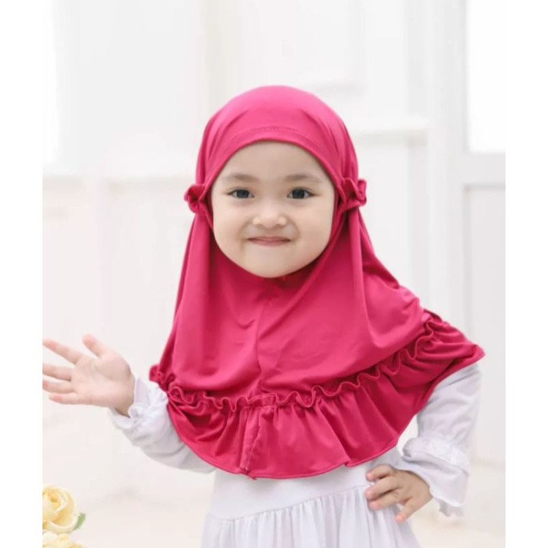 Jilbab bayi tali karet CARLA 0-3th-5