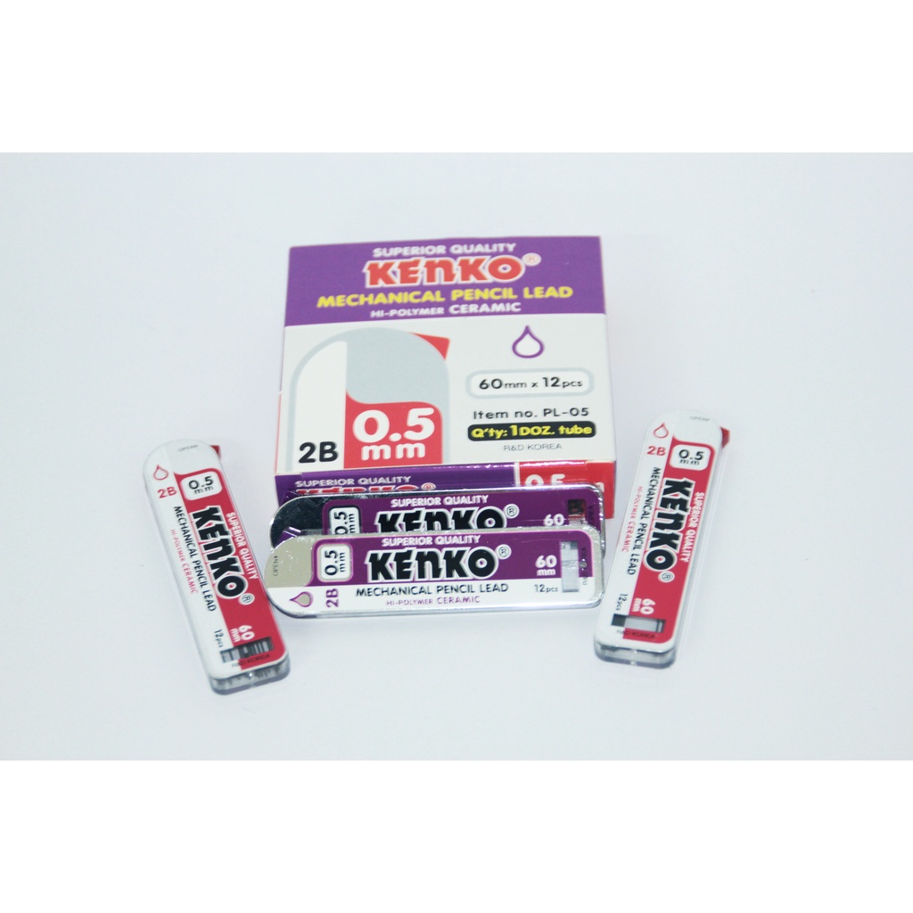 

Refill / Isi Pensil Mekanik Kenko 2B 0,5mm