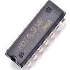 CUCI GUDANG IC 74LS04 seri HD74LS04P DM74LS04N IC LOGIK NOT BONUS Soket IC 14 pin