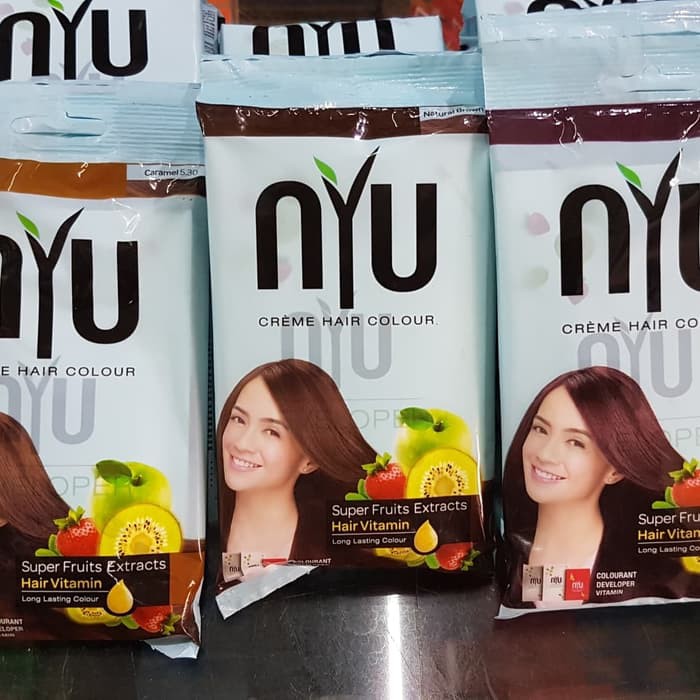 NYU semir rambut sachet